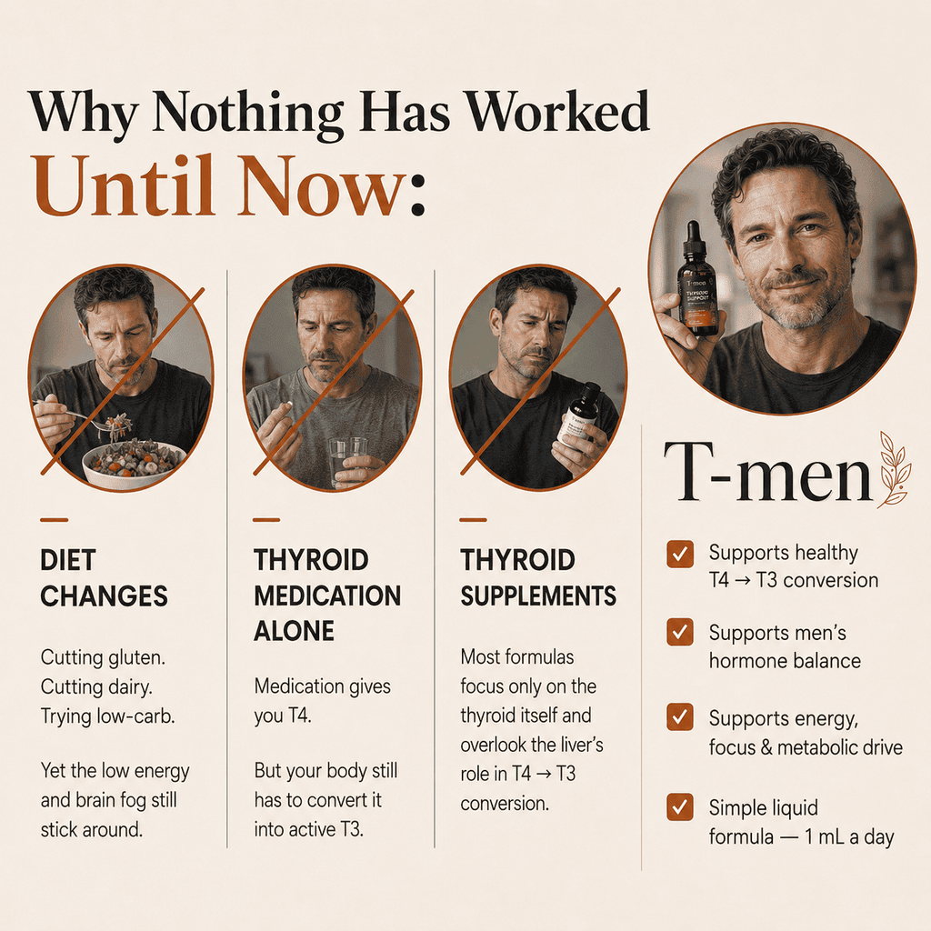 T-men™ Thyroid & Testosterone Support
