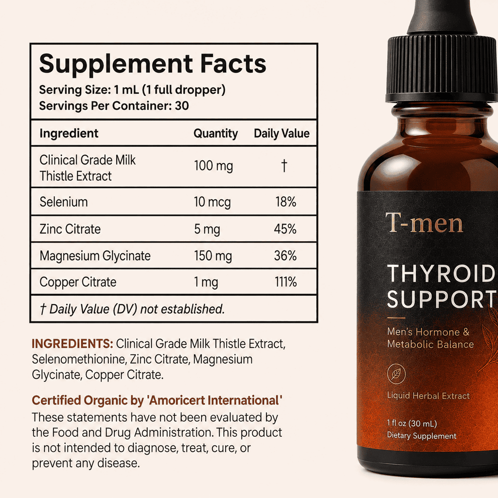 T-men™ Thyroid & Testosterone Support