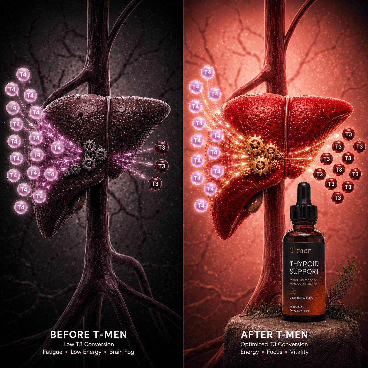 T-men™ Thyroid & Liver Support